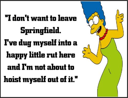 marge simpson springfield