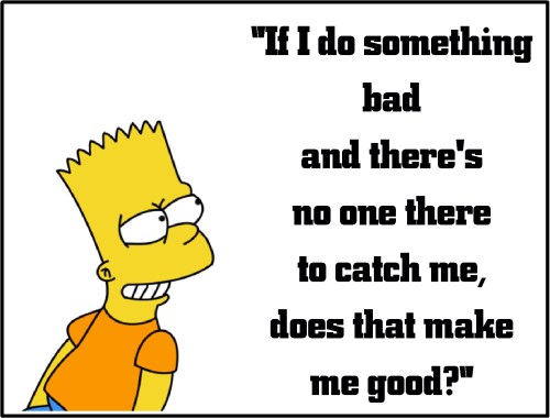 bart simpson good or bad
