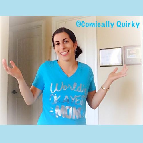 Seriously, I've got a shirt to prove I'm The World's Okayest Mom. How cool is that?